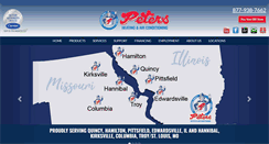 Desktop Screenshot of petersheatingandair.com